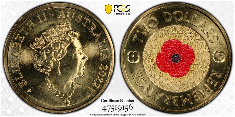 Cert 47519156 - Coin Image