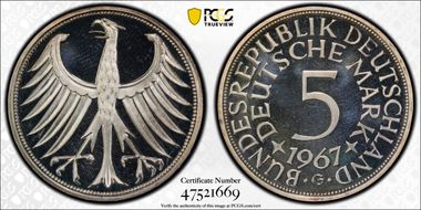 1967-G 5 Mk PR67DCAM