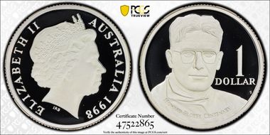 1998 $1 Howard Florey Centenary Ag PR69DCAM