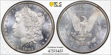 1882-CC $1 MS64PL