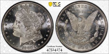 1880-S $1 MS63