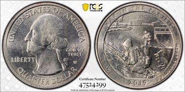 2019-W 25C War in the Pacific NP N1