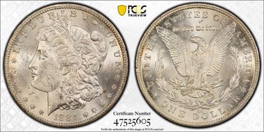 1884-CC $1 MS62