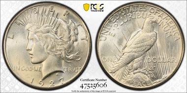 1927 $1 MS63