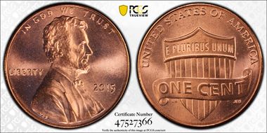 2015 1C Shield MS66RD