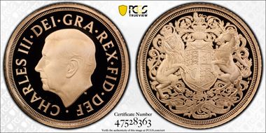 2022 1/2 Sov Elizabeth II Memorial PR70DCAM