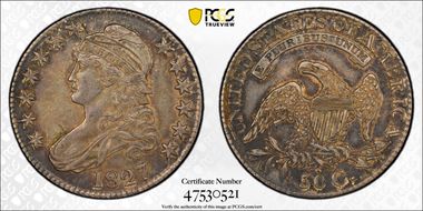 1827 50C Square Base 2 XF45