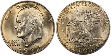 1972-D $1 MS66