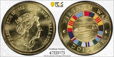 2023-C $2 Vietnam War Colorized MS68