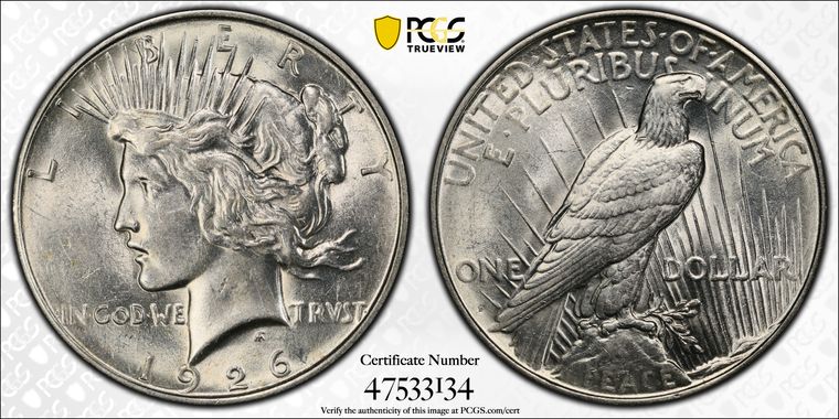 Cert 47533134 - Coin Image