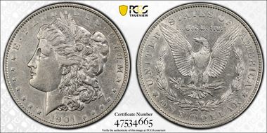 1901 $1 XF45