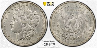 1896-S $1 XF45