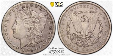 1879-CC $1 Capped Die VF30