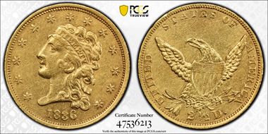 1836 $2.50 Block 8 N1