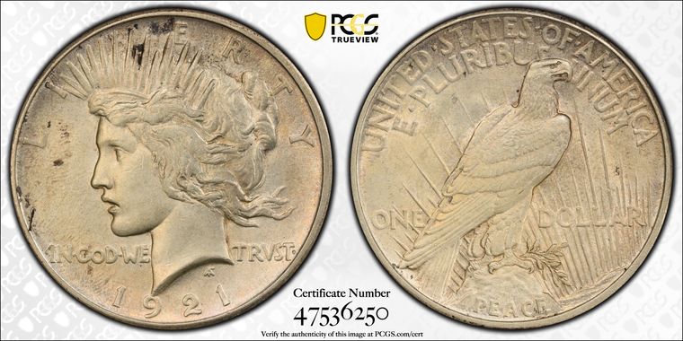 Cert 47536250 - Coin Image