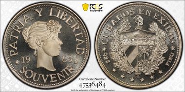 1965 S Peso X-M6 LE Fantasy PR68CAM