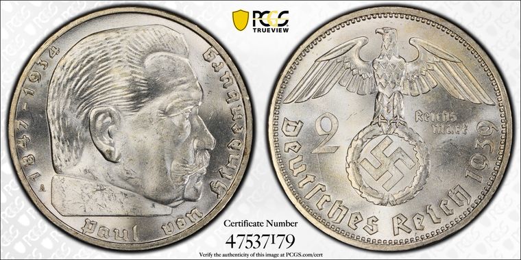 Cert 47537179 - Coin Image