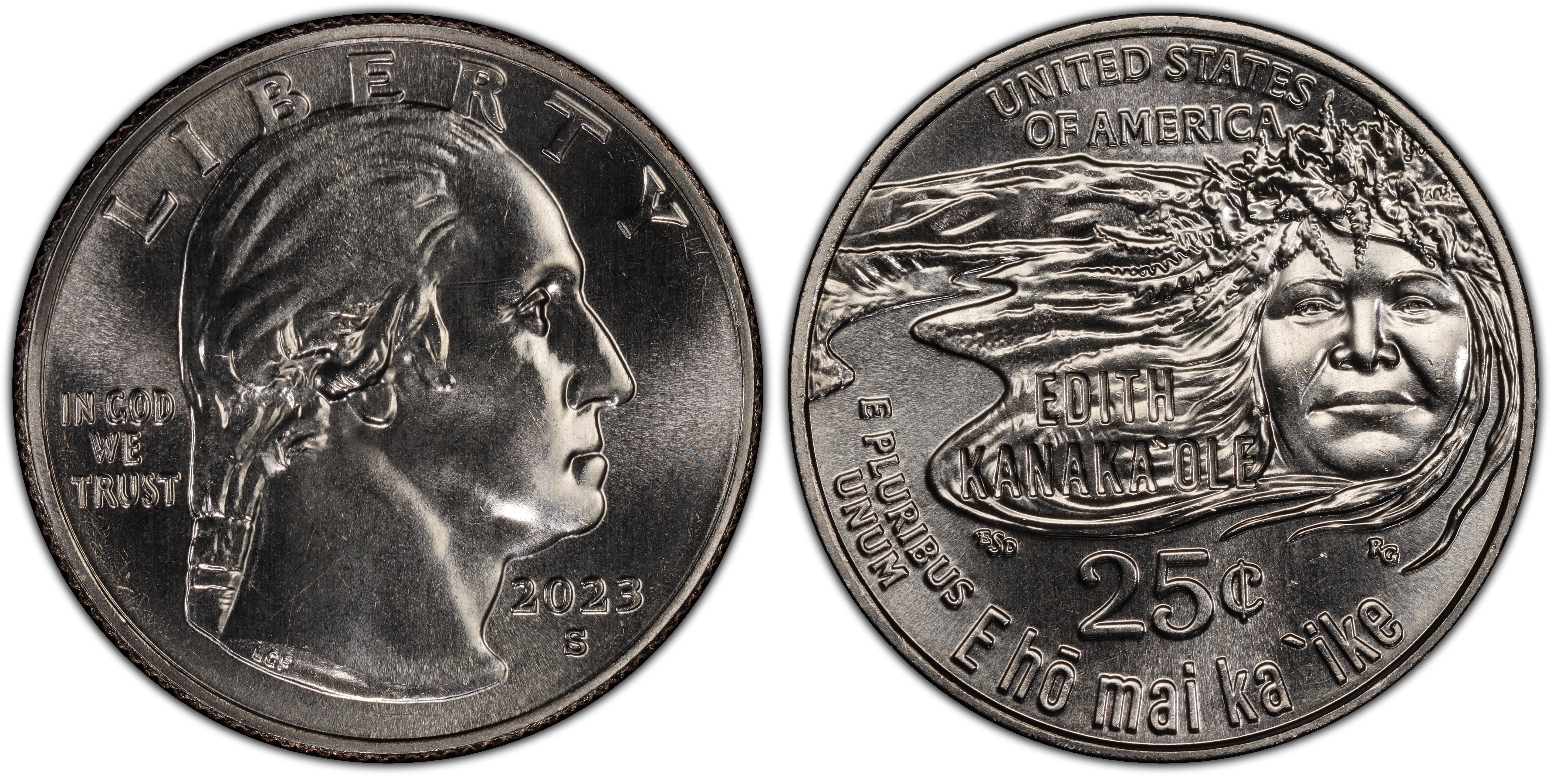 2023-P Edith Kanaka'ole - Clashed Die Variety