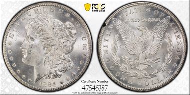 1884-CC $1 GSA Hoard MS64
