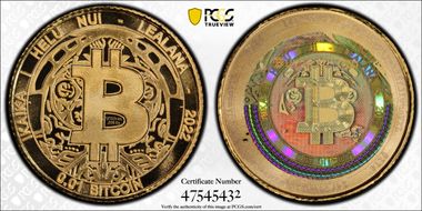2022 .01 BTC Lealana Gold, Buyer-Funded PR68CAM