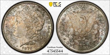 1878-S $1 MS63