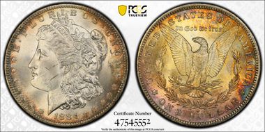 1884-O $1 MS64