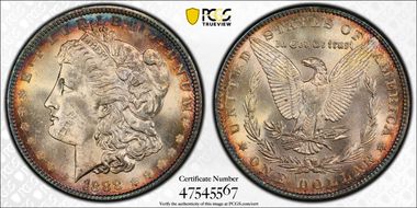 1888 $1 MS63