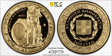 2017 € 200 Diogenes PR70DCAM