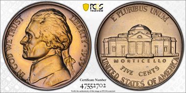 1939 5C Reverse of 1938 PR67