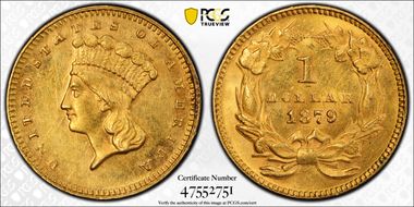 1879 G$1 MS61
