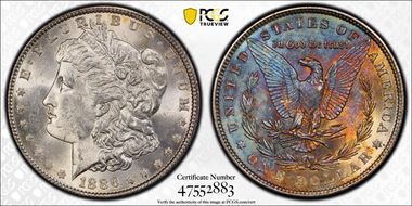 1886 $1 MS63