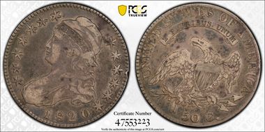 1820 50C O-104a VF25