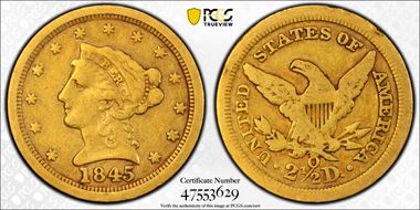 1845-O $2.50 VF20