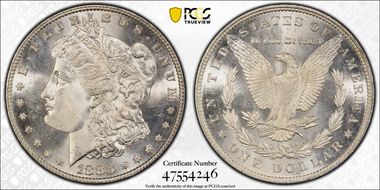 1883 $1 MS66