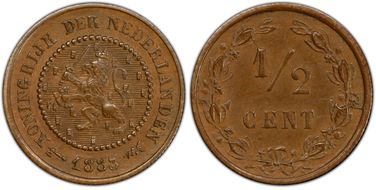 1883 1/2C MS62BN