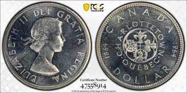 1964 S$1 Confederation PL65