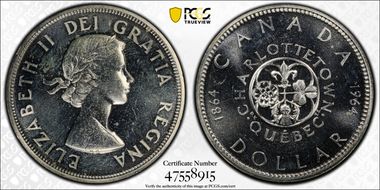 1964 S$1 Confederation PL65