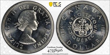 1964 S$1 Confederation PL65