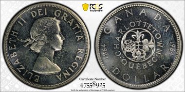 1964 S$1 Confederation PL64