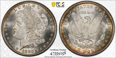 1880/9-S $1 MS67
