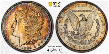 1904 $1 MS64