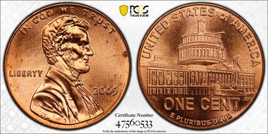 2009 1C Lincoln-Presidency MS66RD