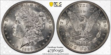 1888-S $1 MS62
