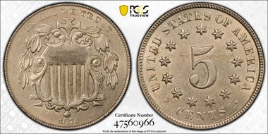 1873 5C Closed 3, DDO FS-101 MS62