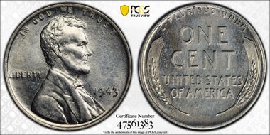 1943 1C MS65
