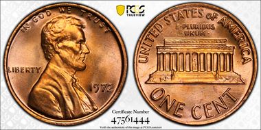 1972 1C MS66RD