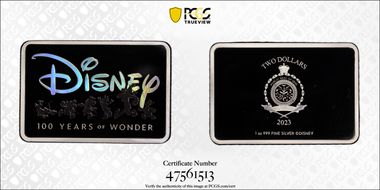 2023 $2 Disney 100 Years of Wonder PR69DCAM