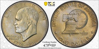 1976 $1 Type 1 MS65