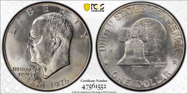 1976 $1 Type 1 MS65