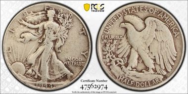 1944 50C VF20